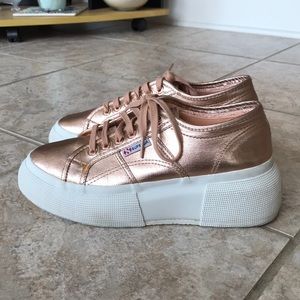 Rose Gold Platform Supergas
